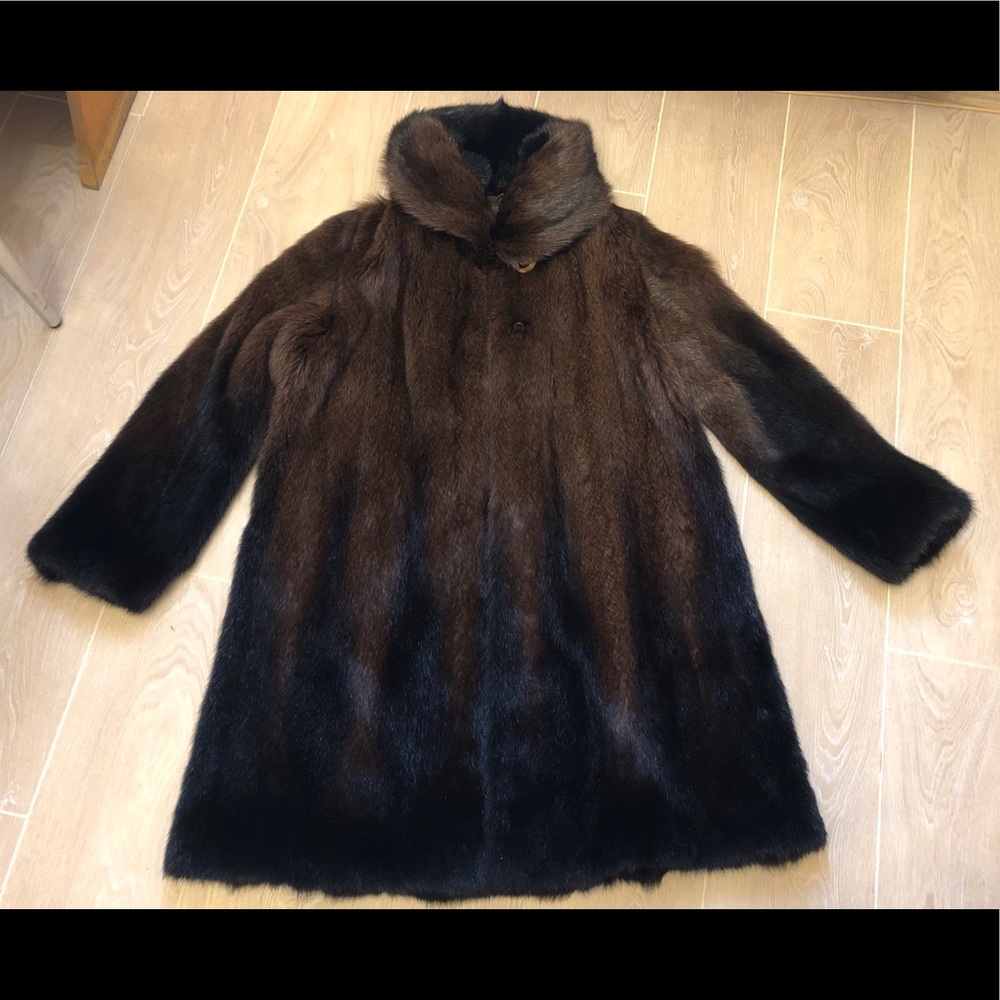 Russian Mink Coat, NWOT